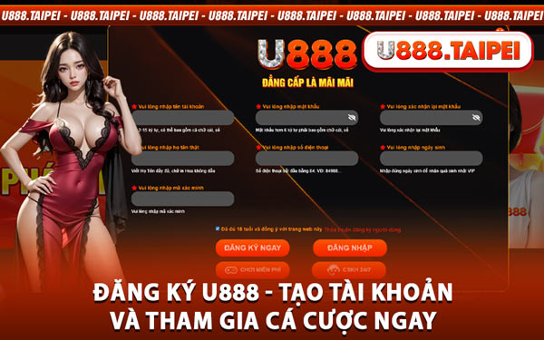 Đăng Ký U888 - Tạo Tài Khoản Và Tham Gia Cá Cược Ngay